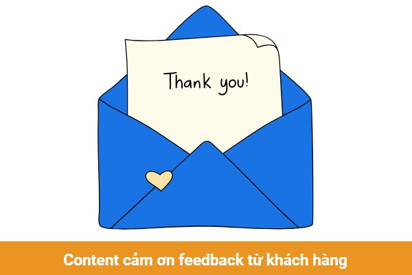 Content khách sạn cảm ơn feedback