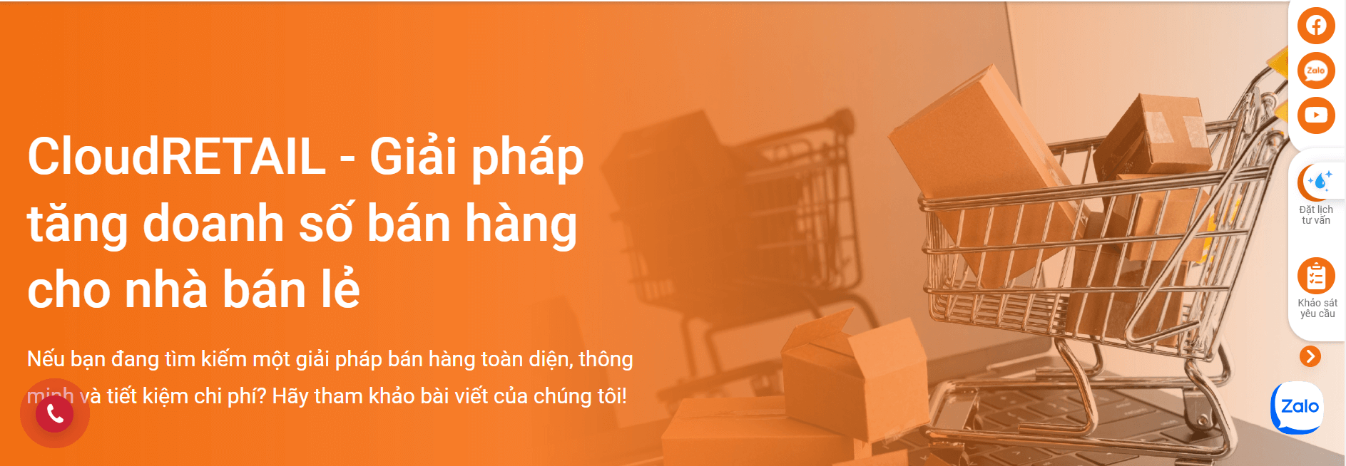 giải pháp CloudRETAIL cho bán lẻ