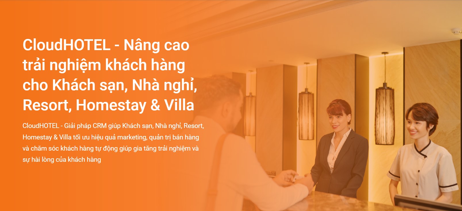 phần mềm quản lý khách sạn CloudHOTEL